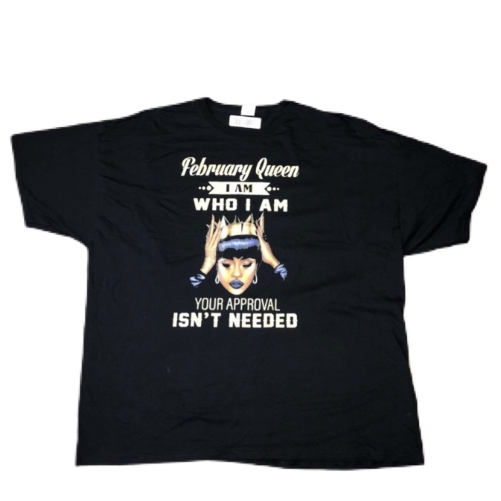 FEBRUARY QUEEN I AM WHO I AM TEE